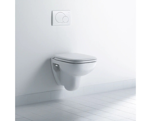 DURAVIT toiletzitting D-Code wit met softclose mechanisme 0067390000