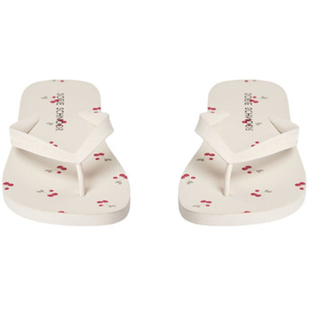 Køb Sofie Schnoor Off White AOP Cherry Sandal