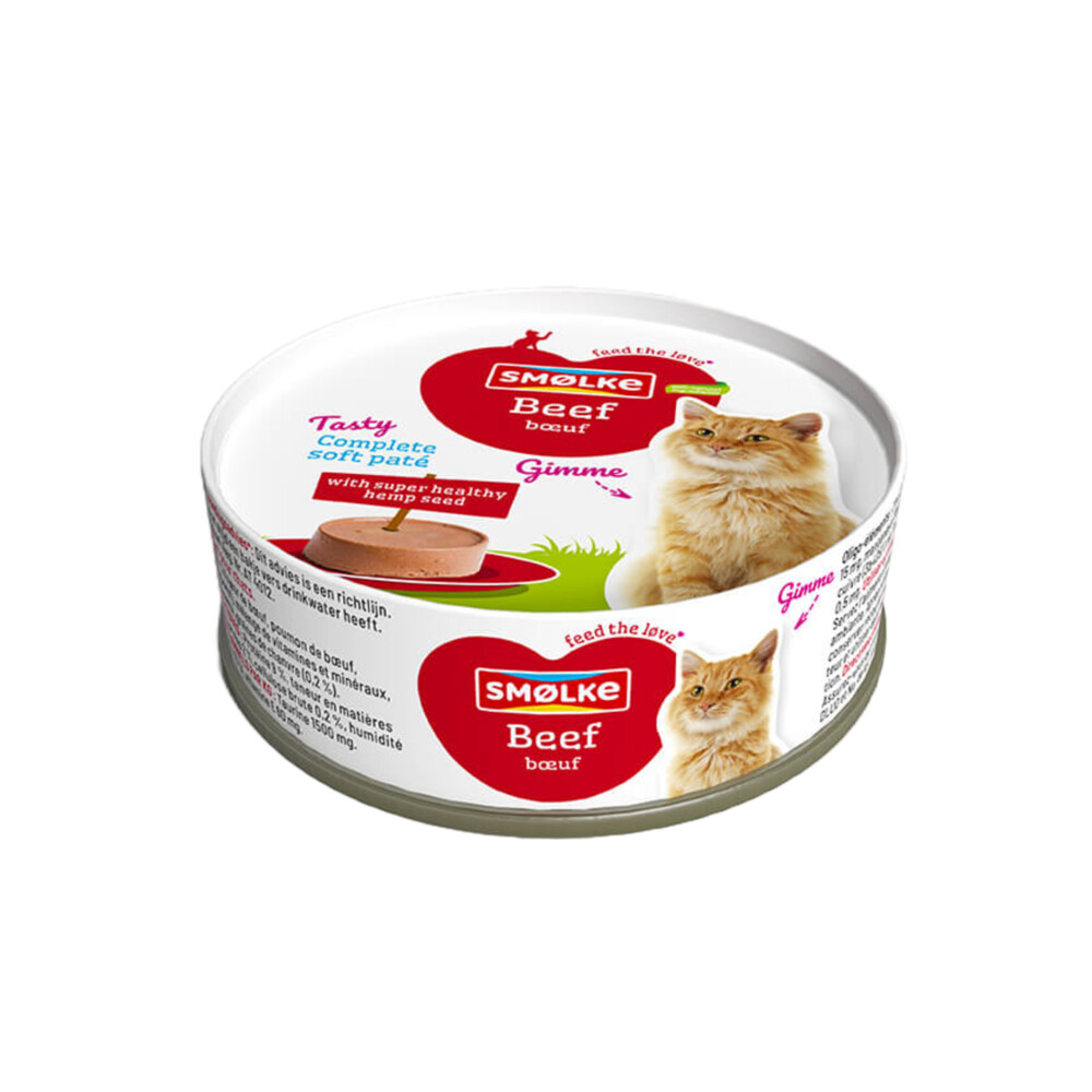 Smolke Kattenvoer Soft Paté Multipack16 x 80 gr