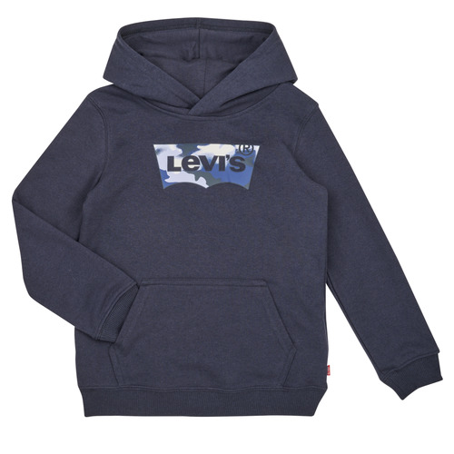 Levi's - LVB BATWING FILL HOODIE - Marine / Gris