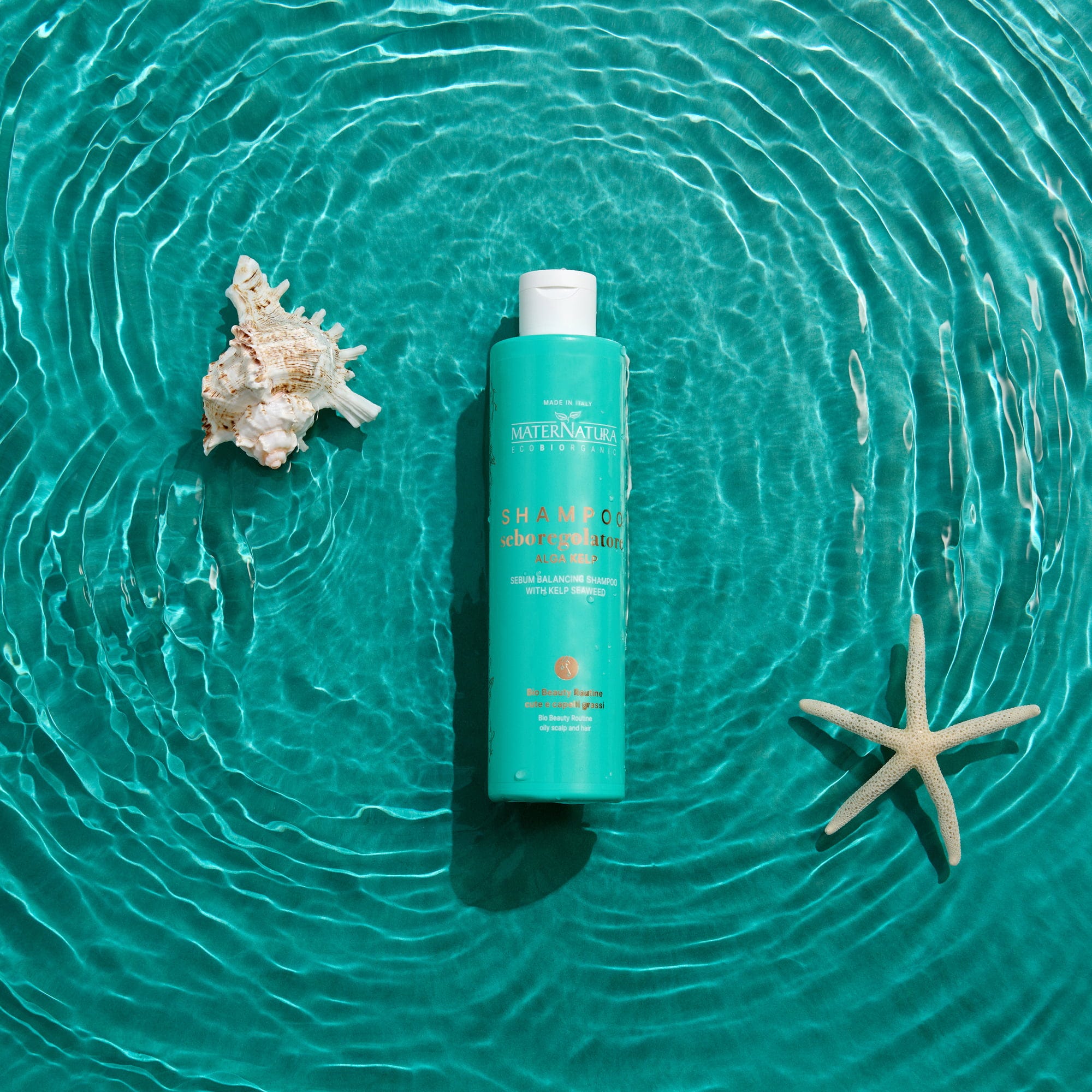 MaterNatura  Ausgleichendes Shampoo mit Seetang, 250 ml