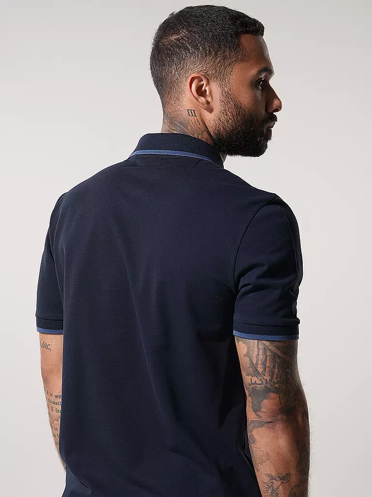 BOSS Poloshirt PARLAY 190 dunkelblau