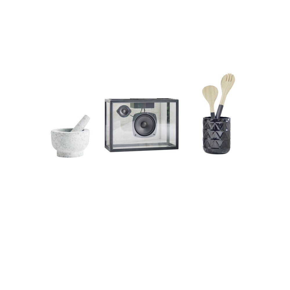 Enceinte bluetooth 5W transparente