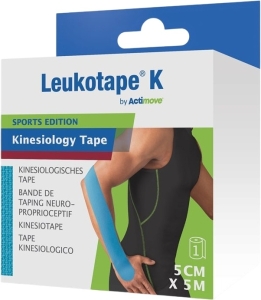 ACTIMOVE Leukotape K 5cmx5m light blue