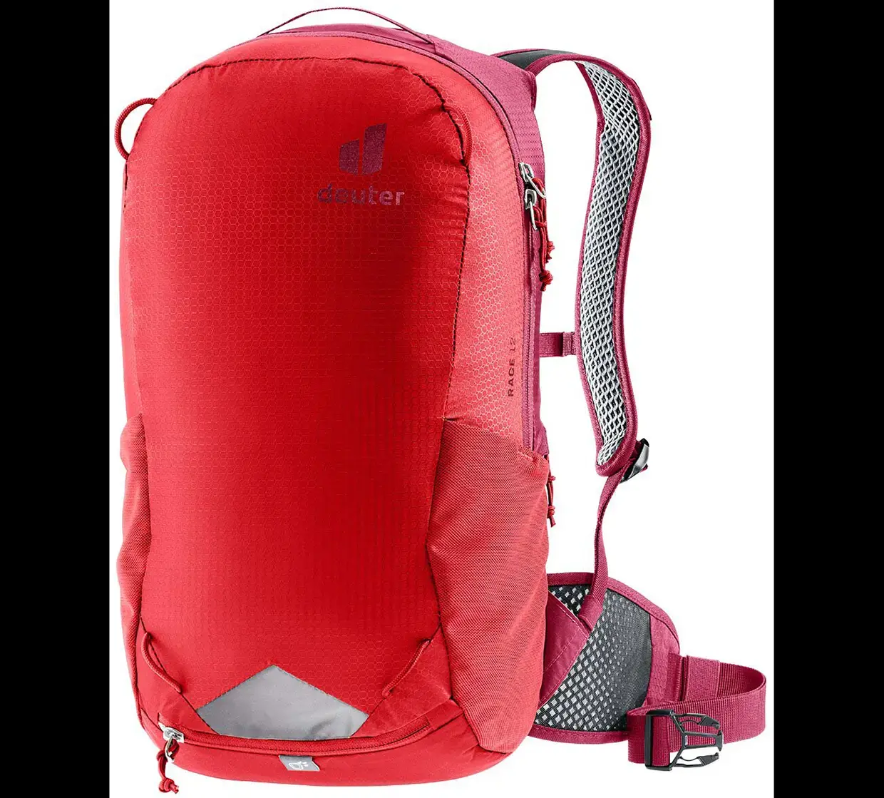 Deuter Race 12 Fietsrugzak Rood/Grijs