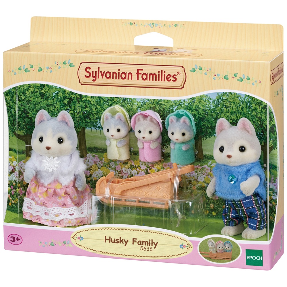 Sylvanian Families Husky-Familie