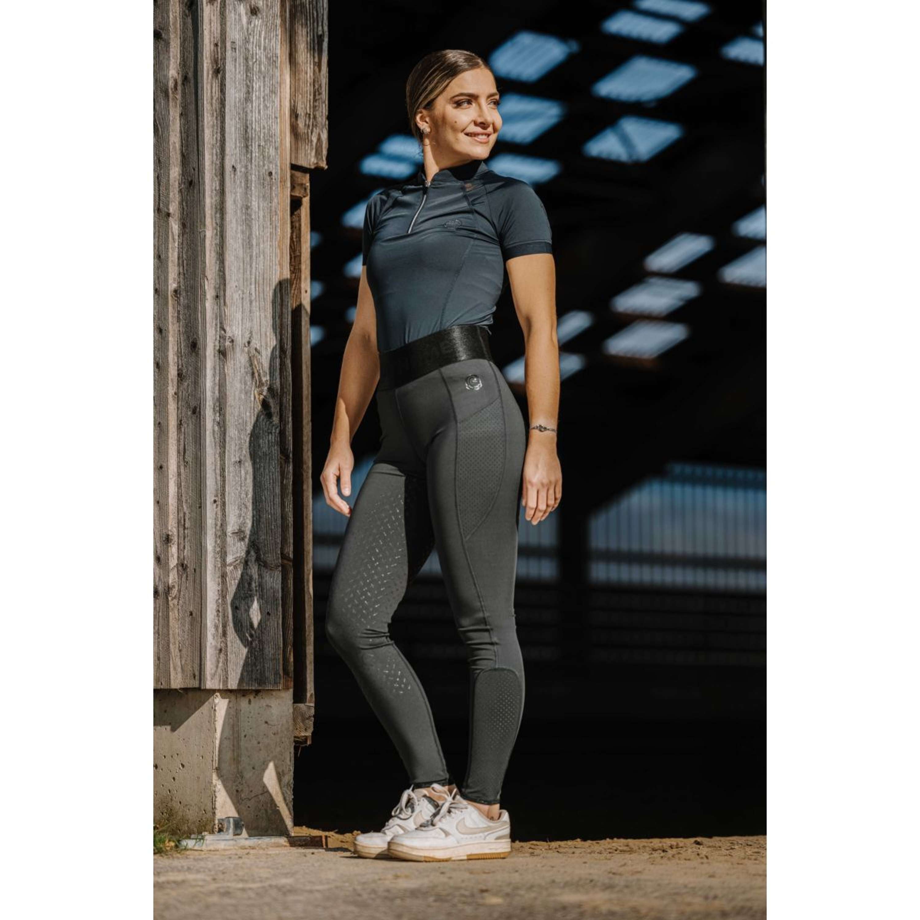 EQUITHÈME Rijlegging Iris Full Grip Zwart
