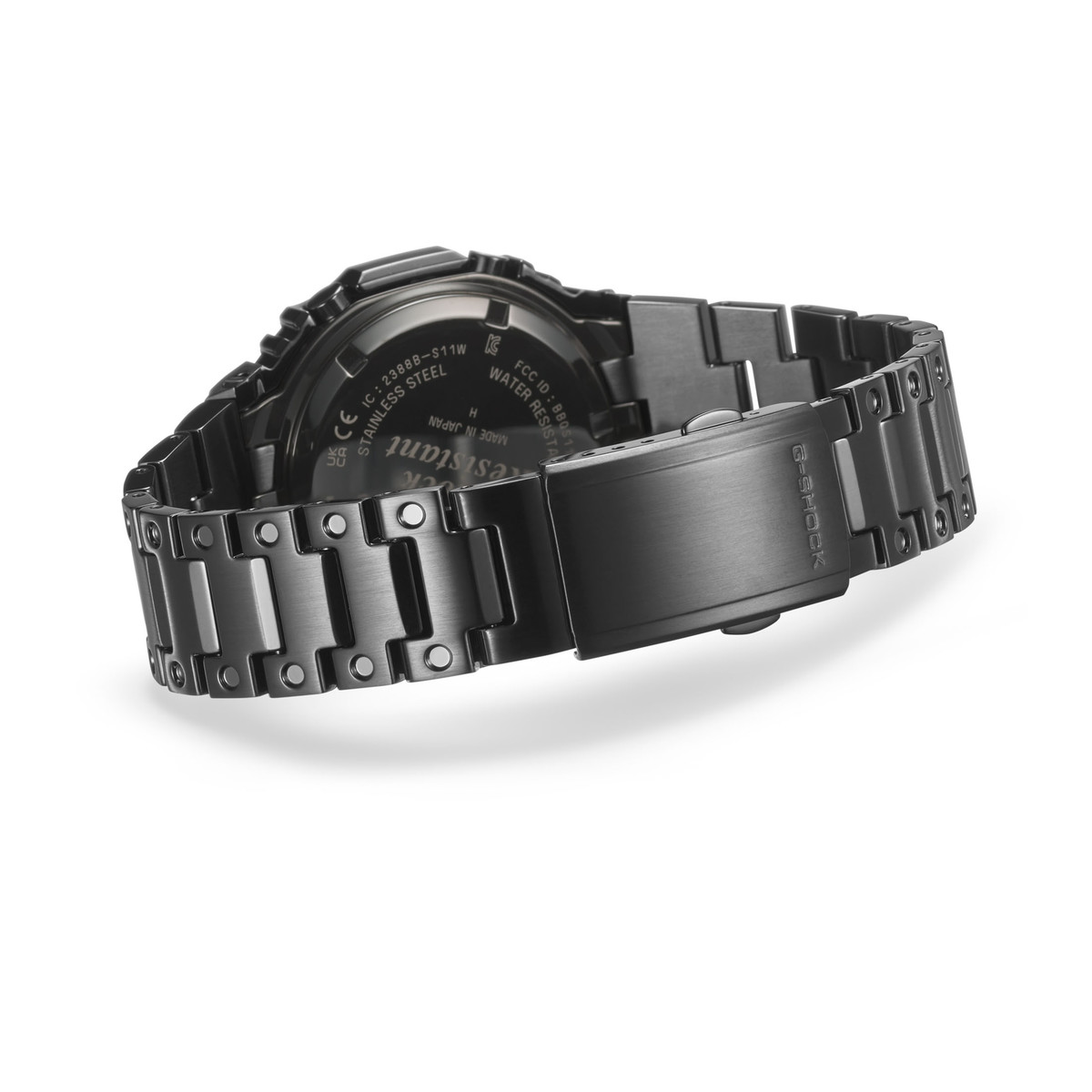 Montre G-SHOCK PREMIUM homme résine bracelet acier noir mat