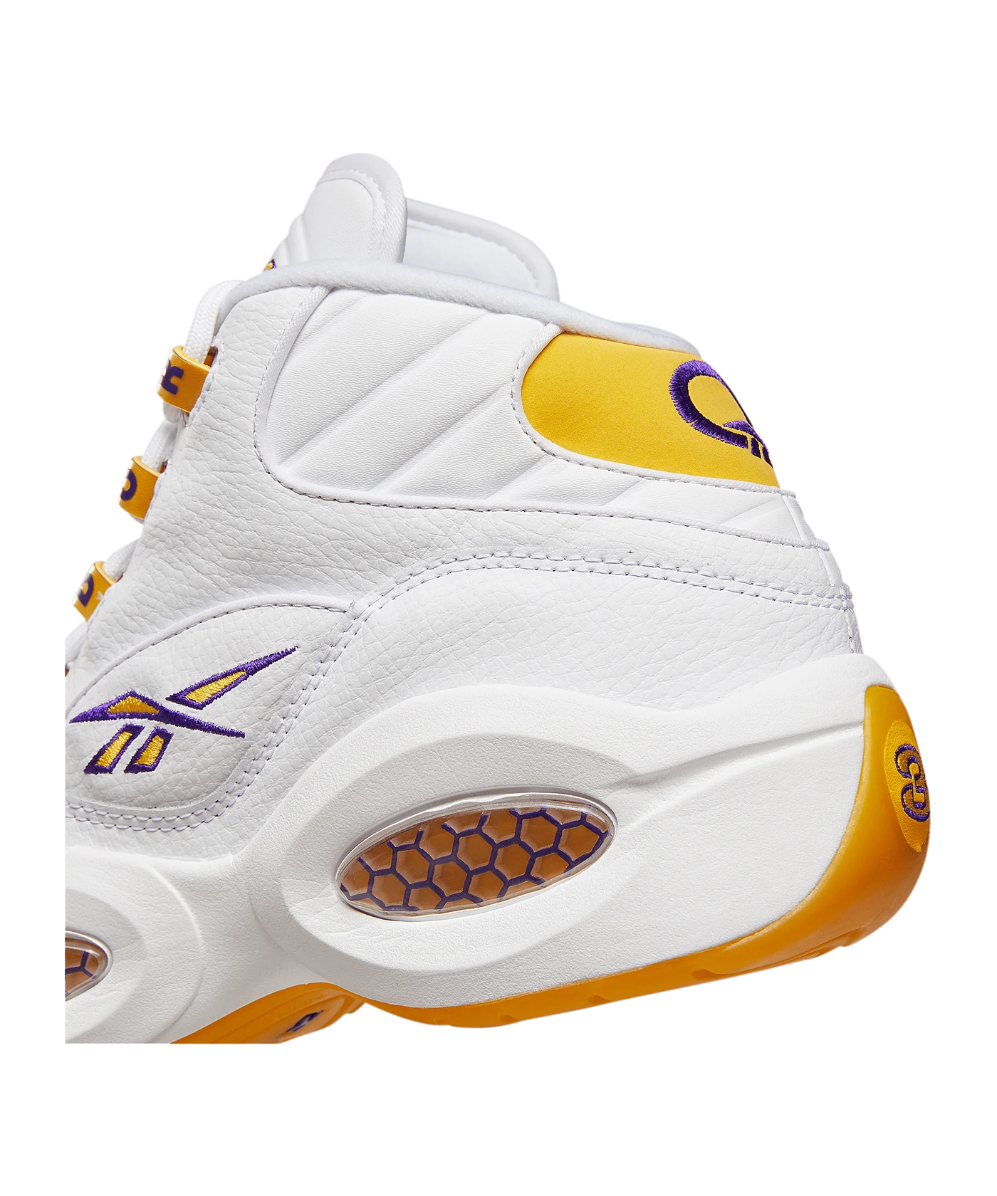 Reebok Question MID Weiss Gelb