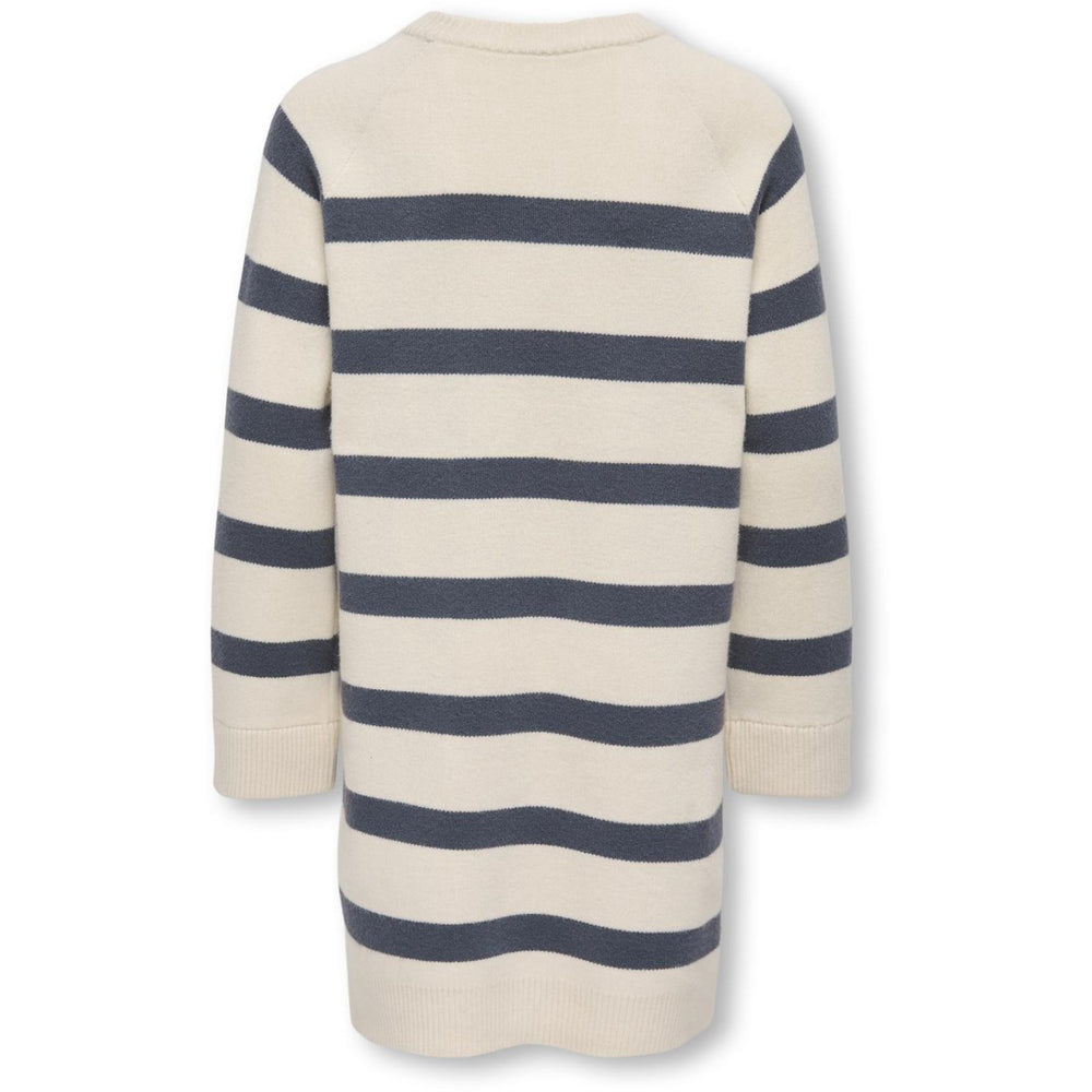 Køb kids ONLY Birch Ombre Blue Kogkelly Life L/S O-Neck Kjole Knt