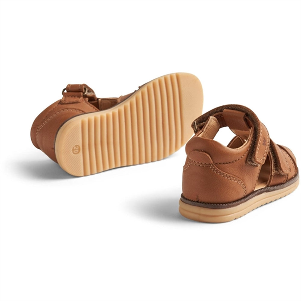 Sandal Closed Toe Sky Cognac - Wheat||Wheat Footwear → Luksusbaby.dk