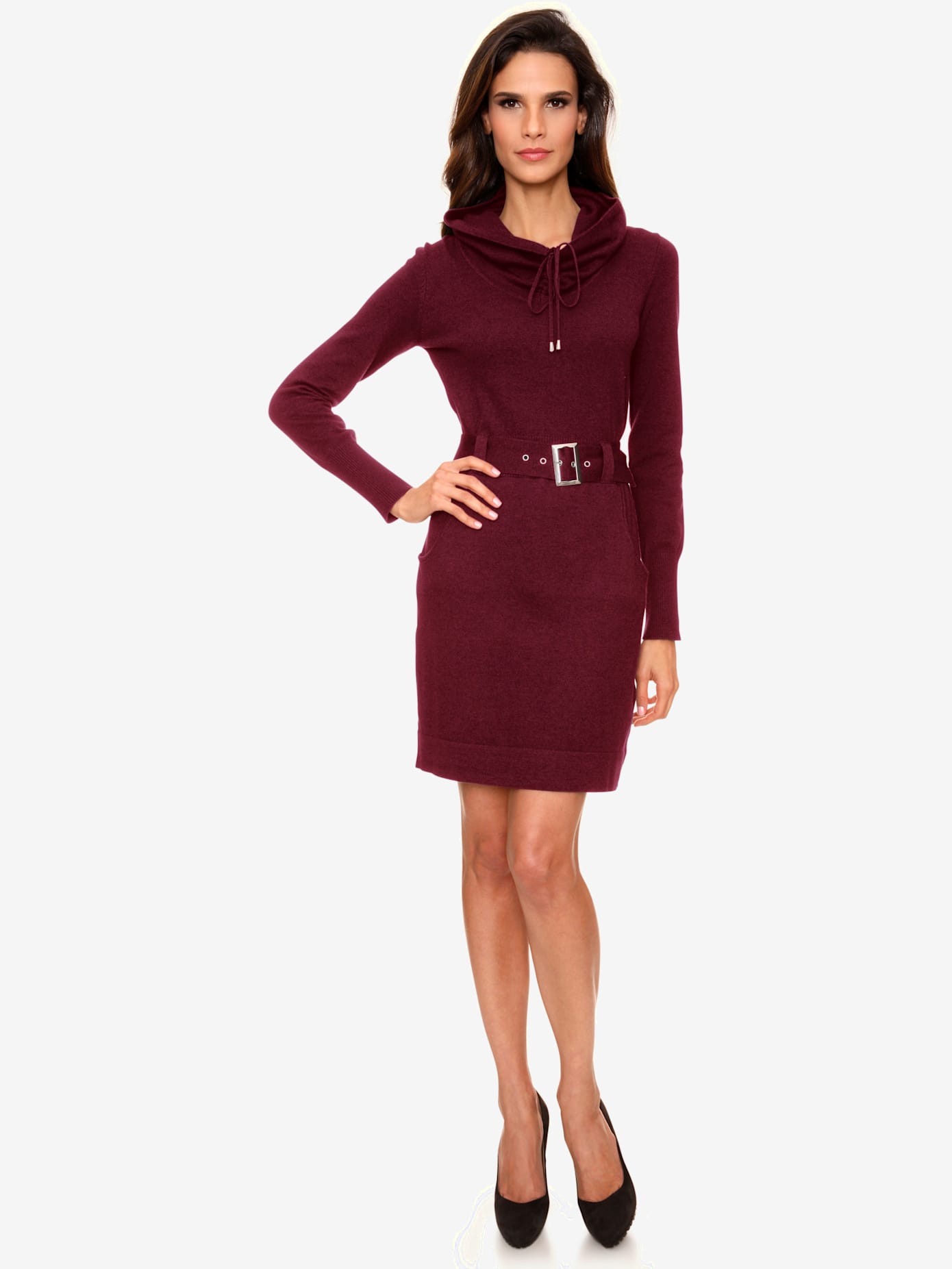 Robe en tricot incontournable, coupe féminine et superbes détails