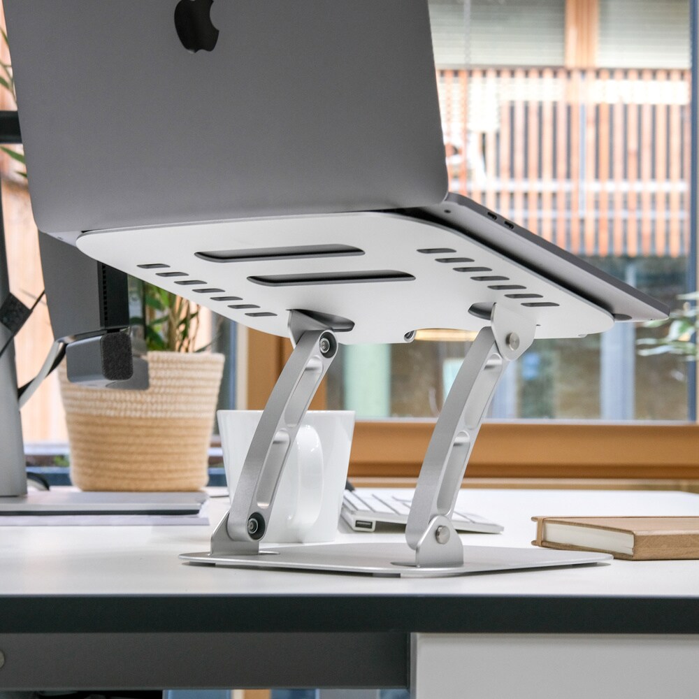 Laptopunterlage LAPTOP STAND Aluminium hjh OFFICE