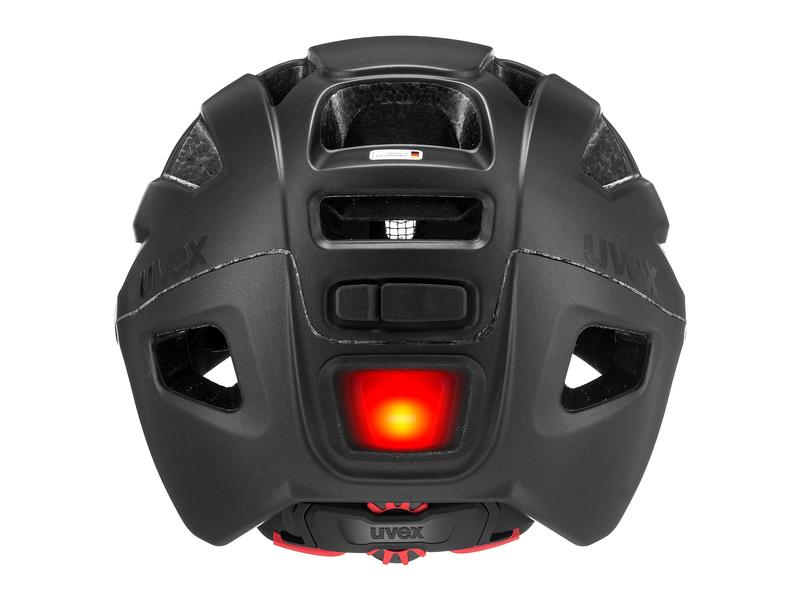 uvex Helm Finale Visor Visier-Helm mit Plug-In-LED