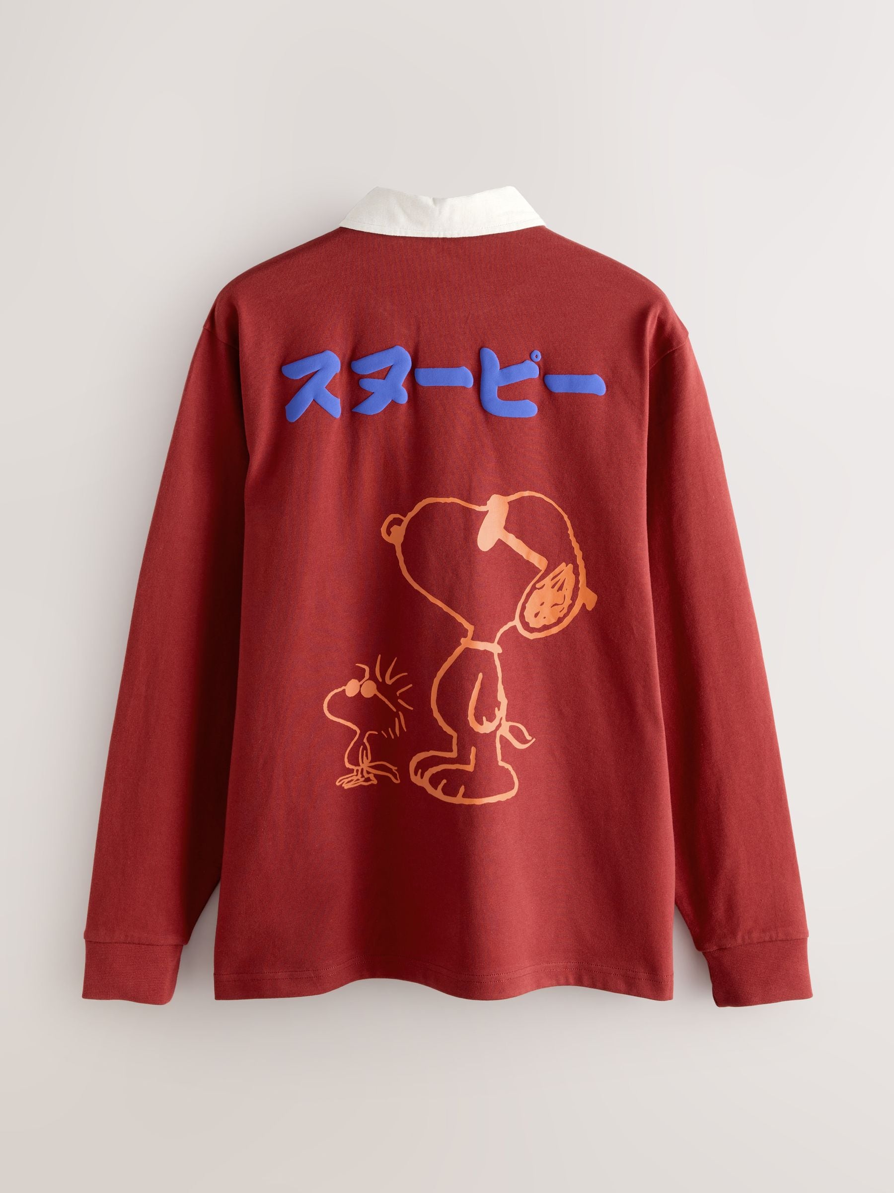 Rood Snoopy - Rugbyshirt