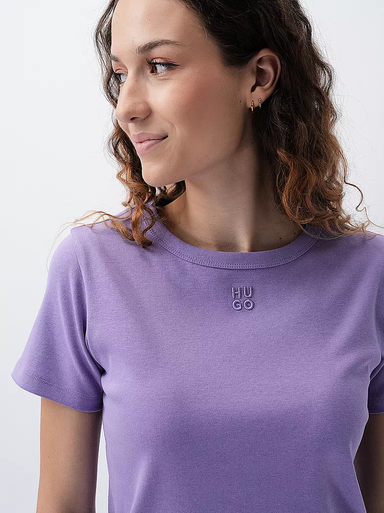 HUGO T-Shirt DELORIS lila