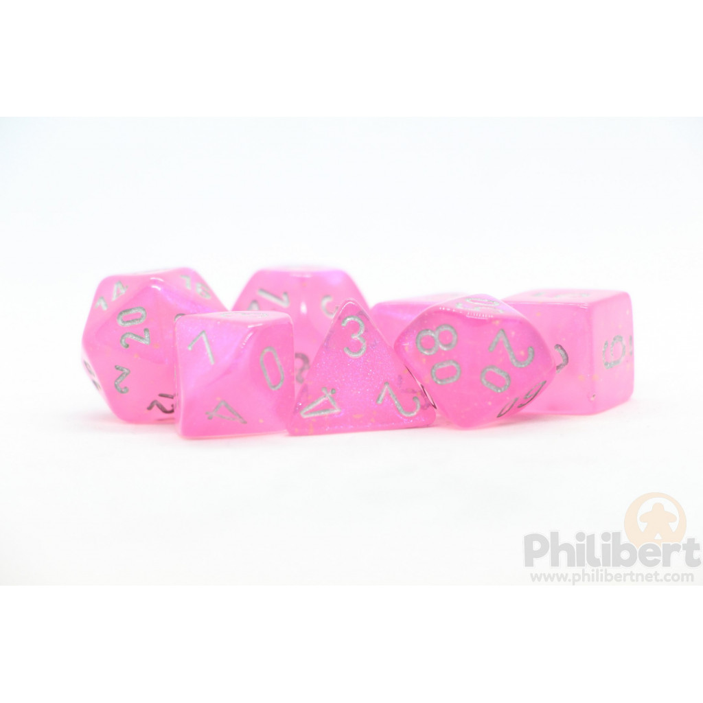 Set de 7 Dés JDR Chessex : Borealis