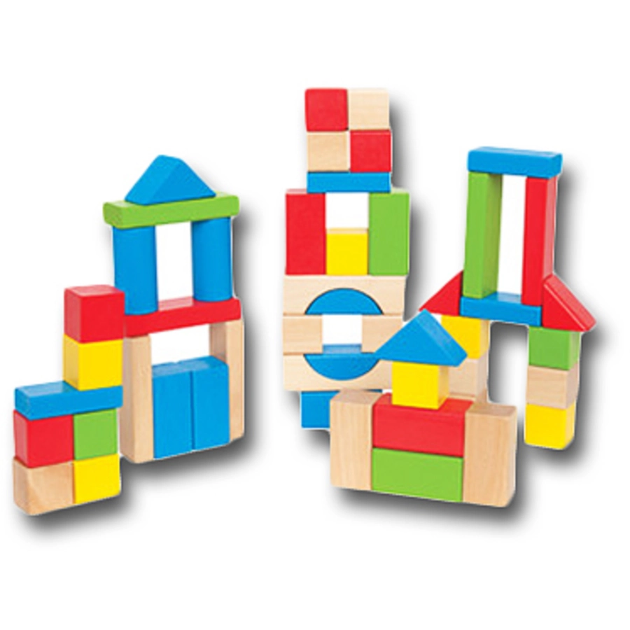 Hape Bunte Holzbausteine 50 tlg.