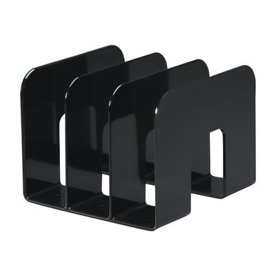 Durable Trend - Porte catalogues 3 compartiments - noir