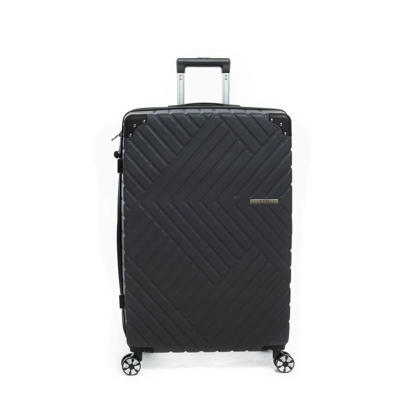 Lot de 3 valises rigides 2123 56, 67 et 77 cm Noir