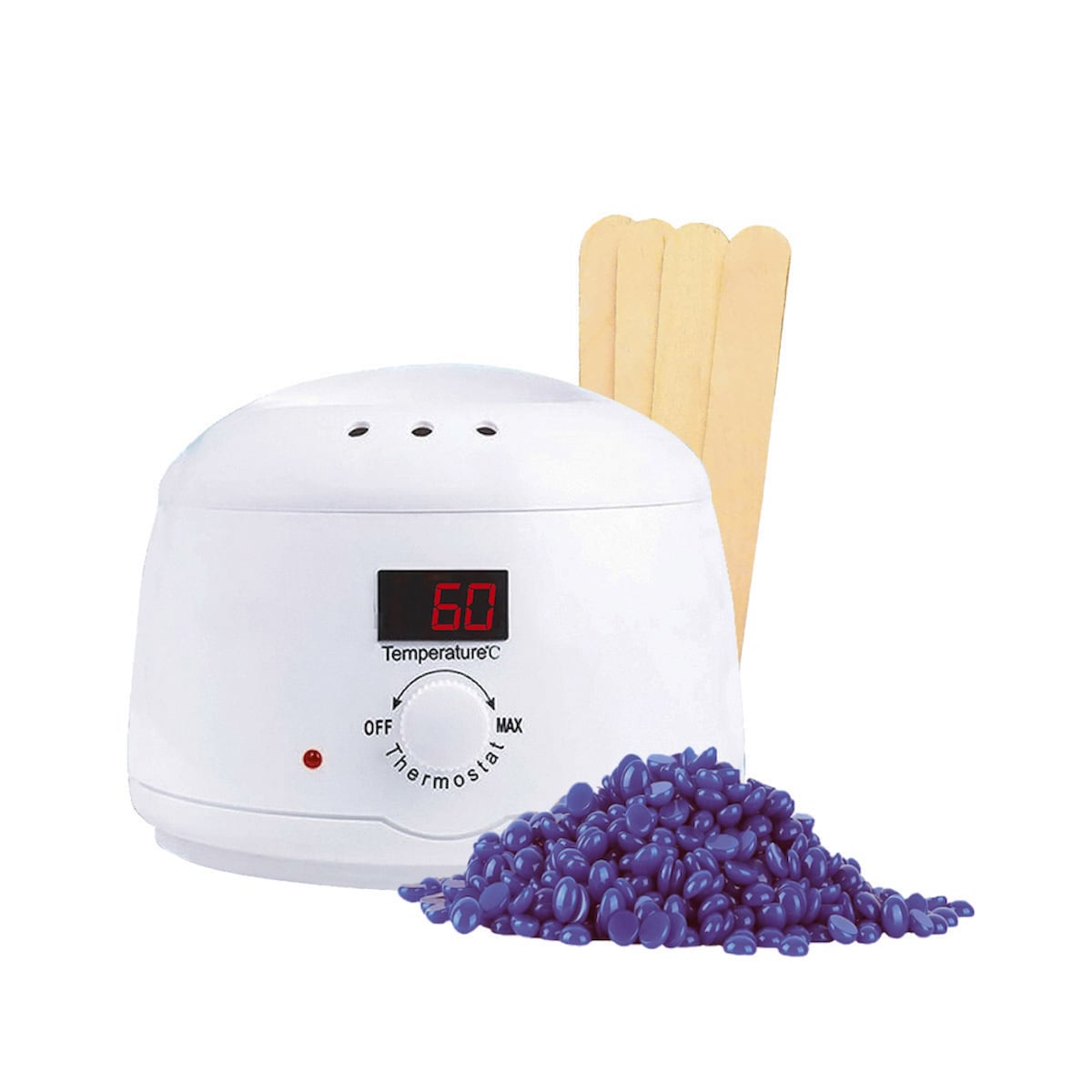 UNIQ Wax Pearls Kit med LED-skjerm