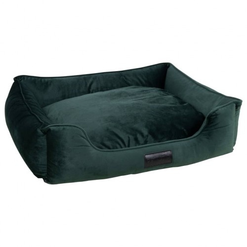 Cama verde para cachorro