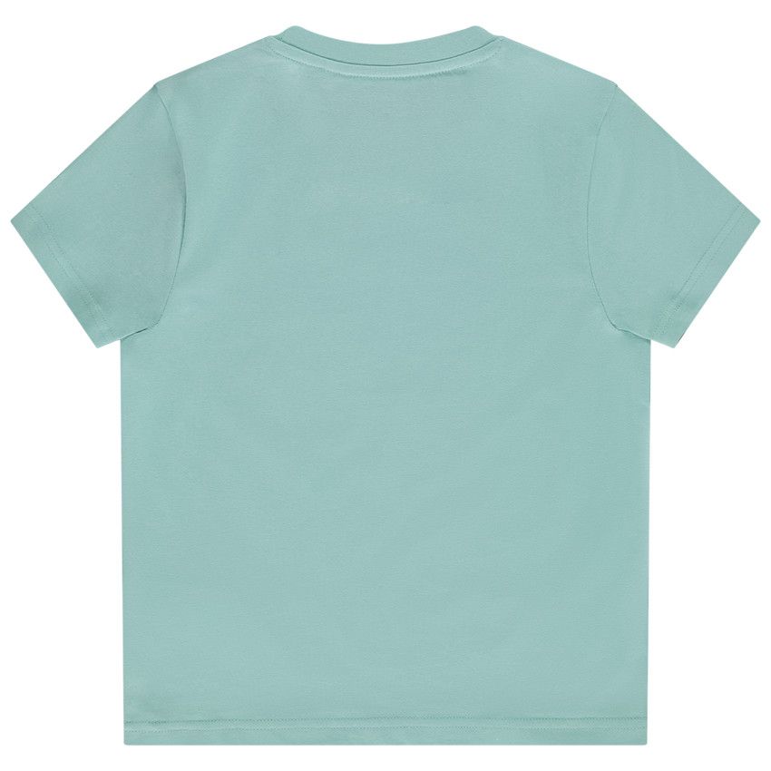 T-shirt manches courtes en jersey avec print fantaisie pour garçon - Vert