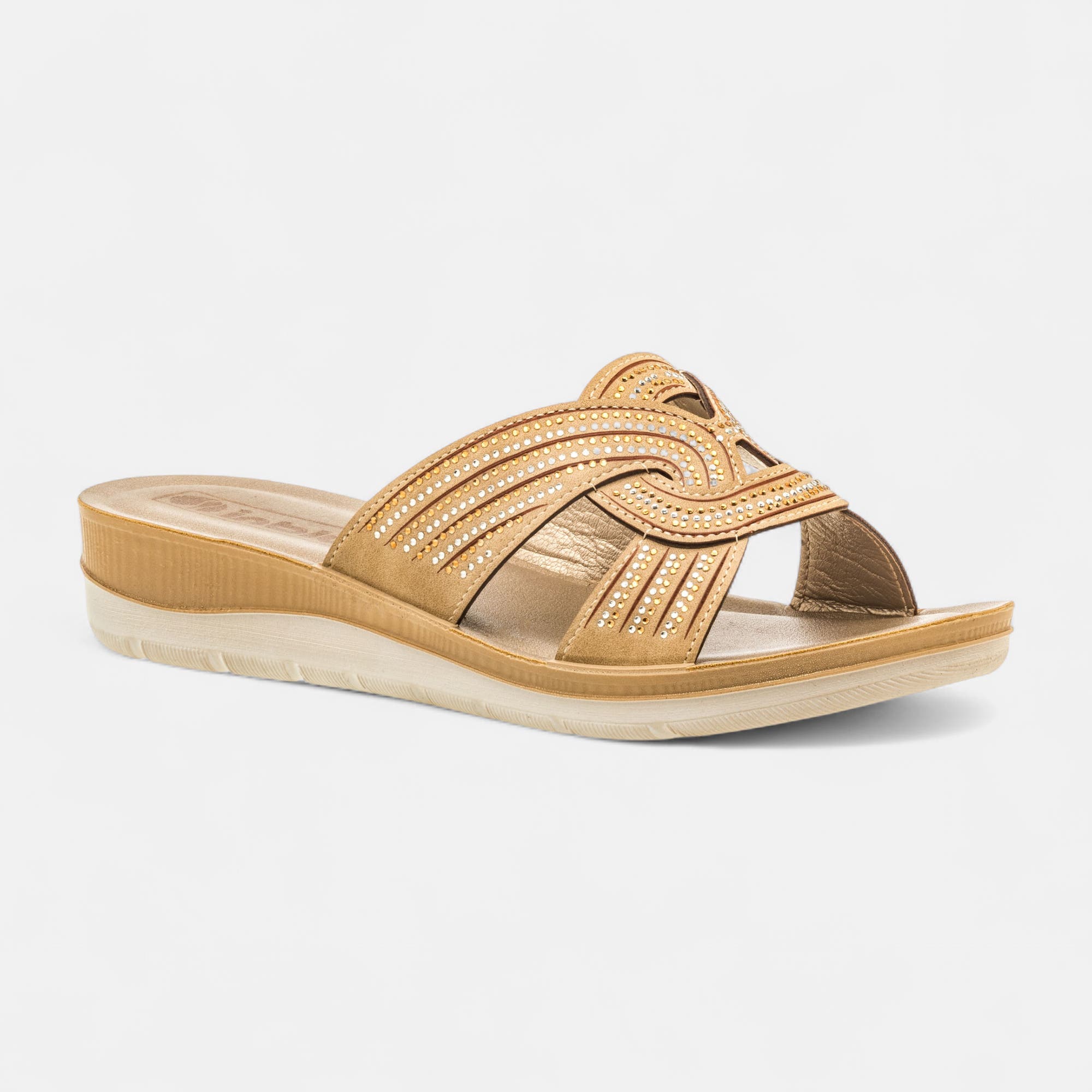 Mules Femme beige