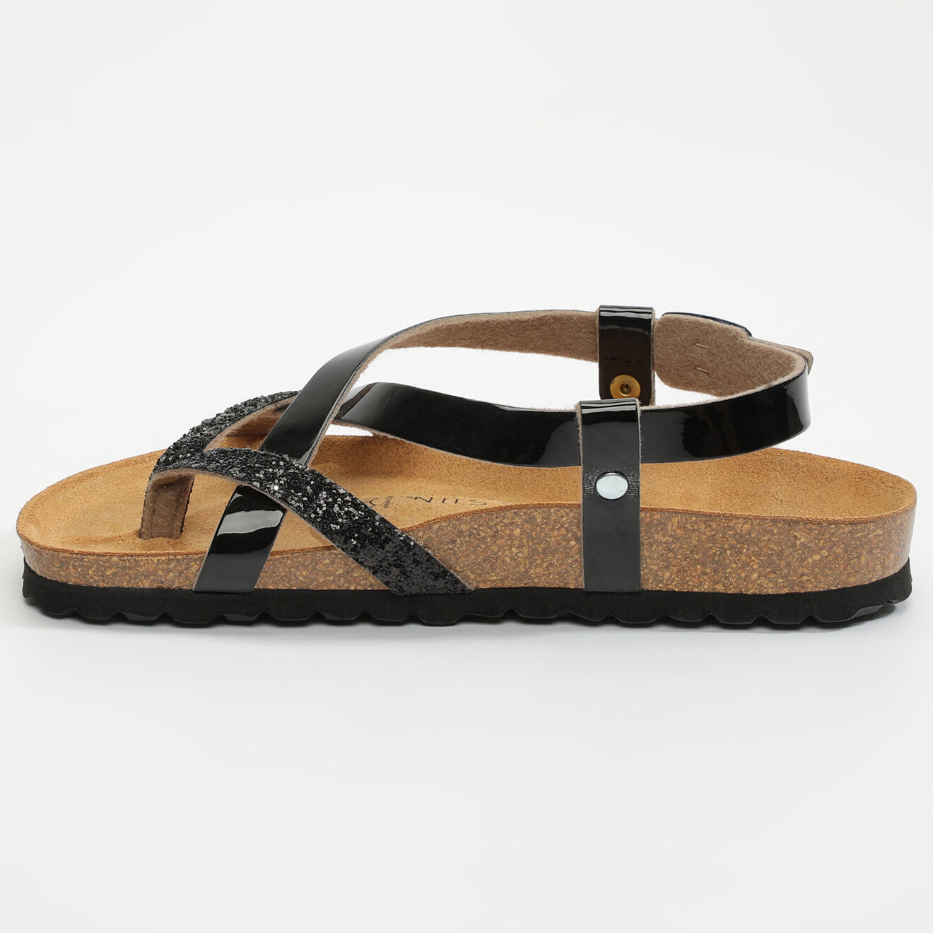 Backsun Sandales Alma noires