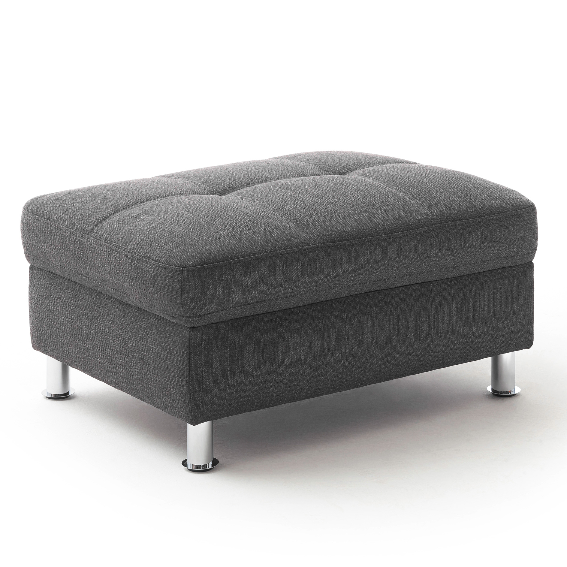 Hocker - anthrazit - Webstoff
