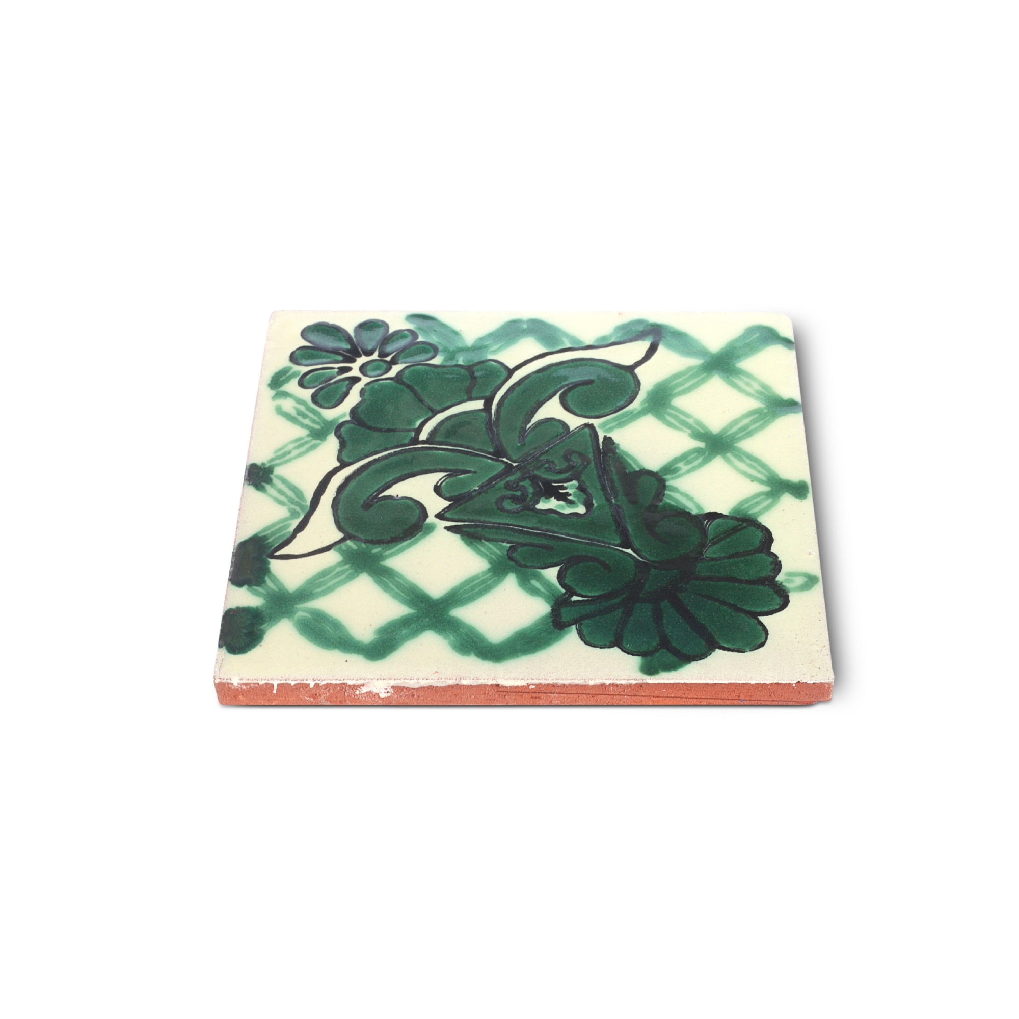 Kachel 'Tijuana', multicolor, T 10 cm, B 10 cm, H 0,5 cm von fischer's lagerhaus