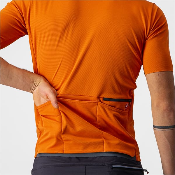 Maillot VTT CASTELLI UNLIMITED ALLROAD ORANGE