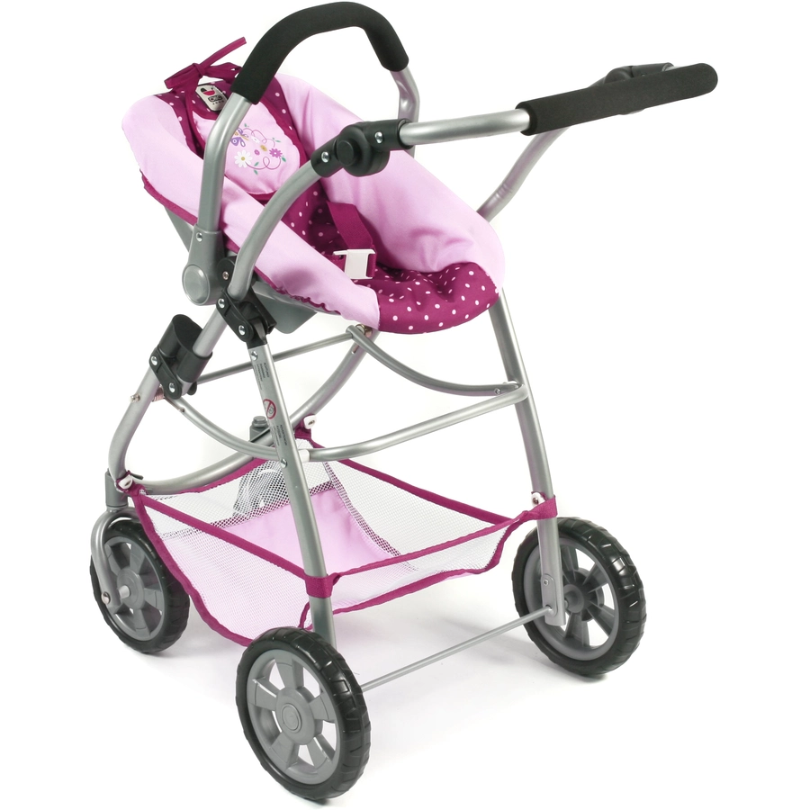 BAYER CHIC 2000 3 in 1 Kombi EMOTION ALL IN dots brombeere