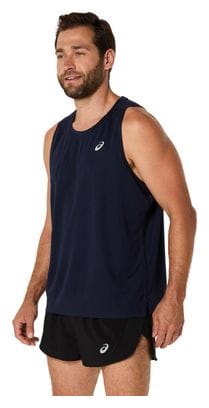 Débardeur Asics Core Run Bleu Homme