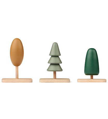 Liewood Tr?leget?j - Tr?er - Village - 3-pak - Faune Green Mix