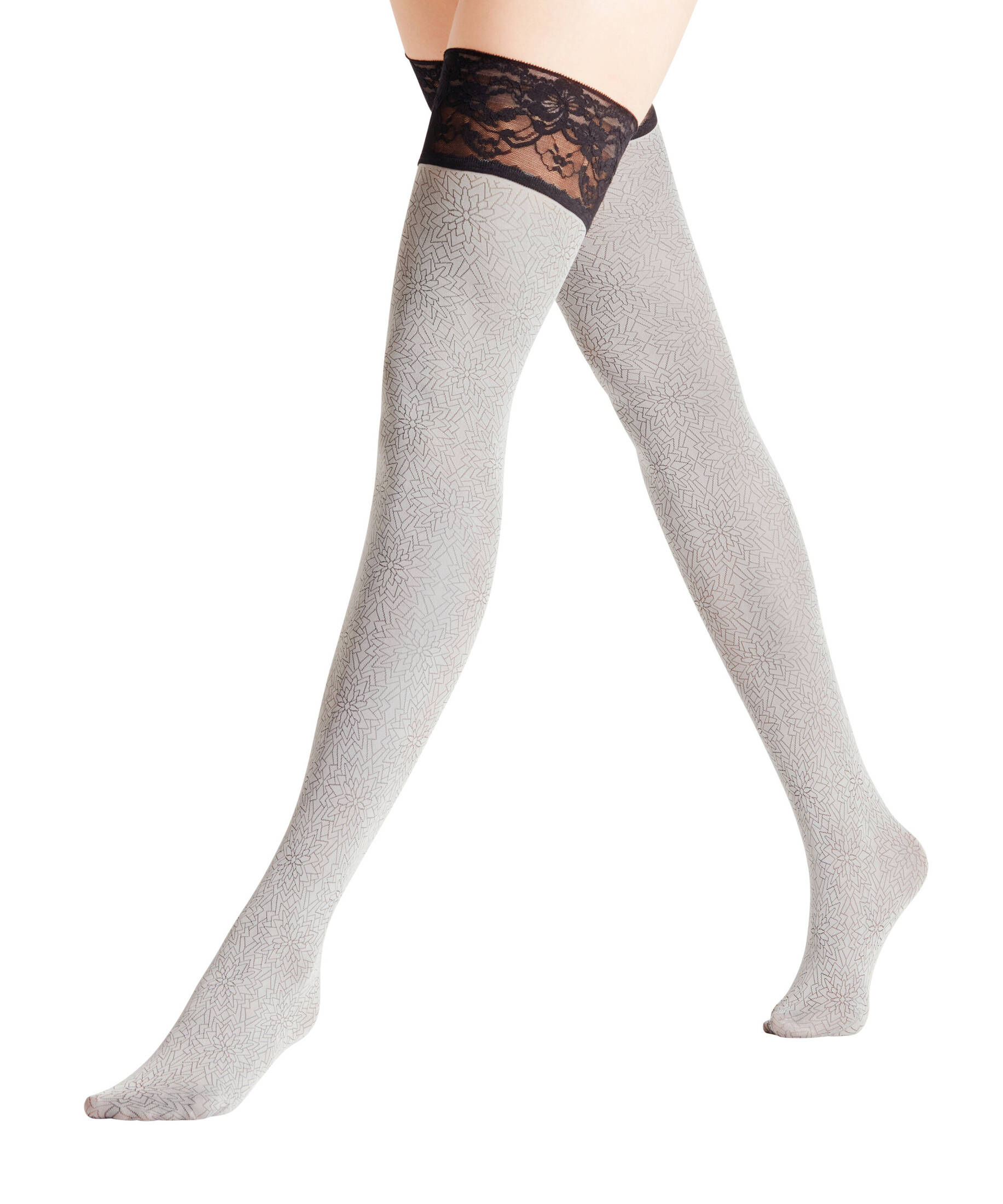 FALKE| Damen Stay Ups Ice Sparkle
