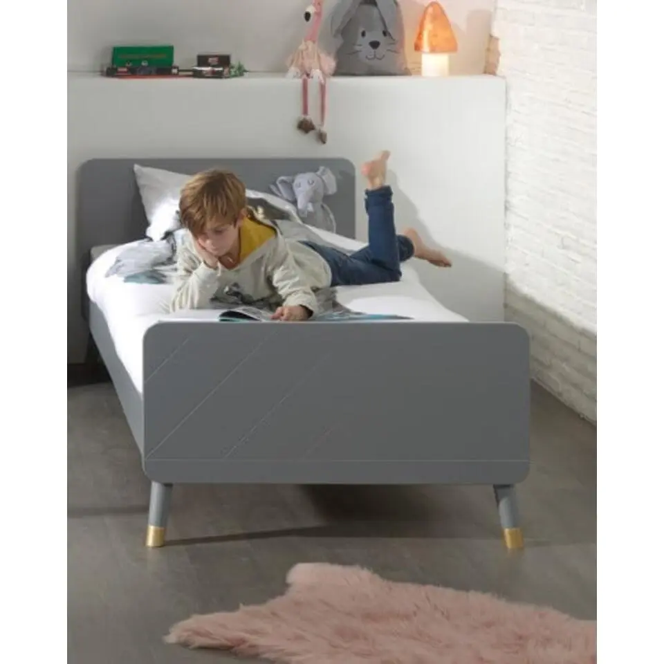 Bed Billy 90x200 - grijs