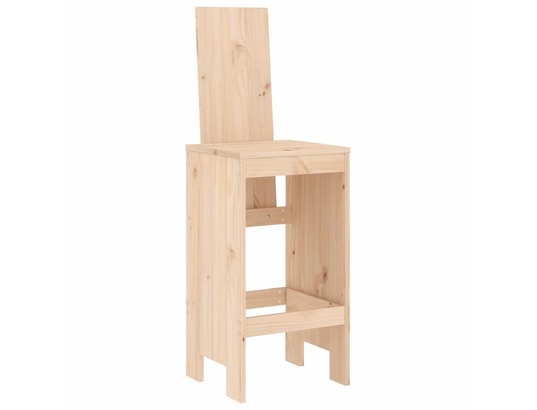 VIDAXL - Tabouret de bar Tabourets de bar 2 pcs 40x42x120 cm bois massif de pin