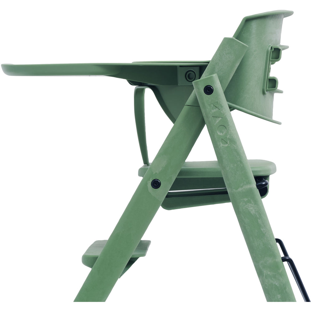 Køb KAOS Mineral Green Klapp Højstol Recycled Med KLAPP® Sikkerhedsbøjle Og Bakke Bundle