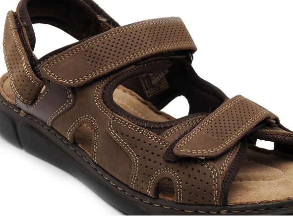 Roadsign nu pieds homme gaspara marron