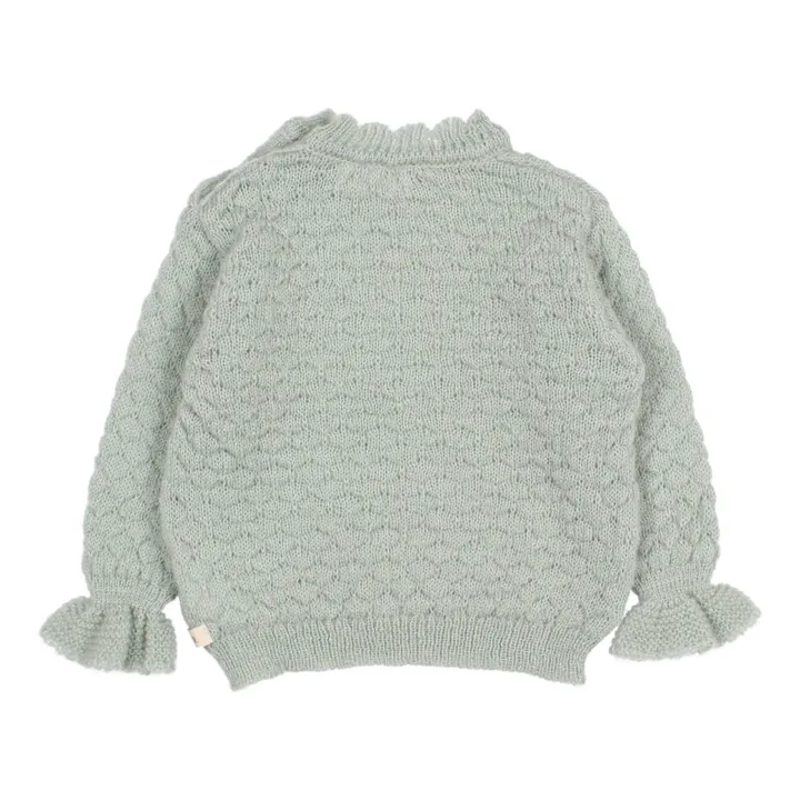 Búho Pull Ajouré Boho | Sauge