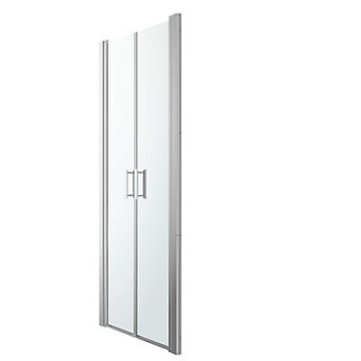 Porte de douche battante GoodHome Beloya transparente 80 cm