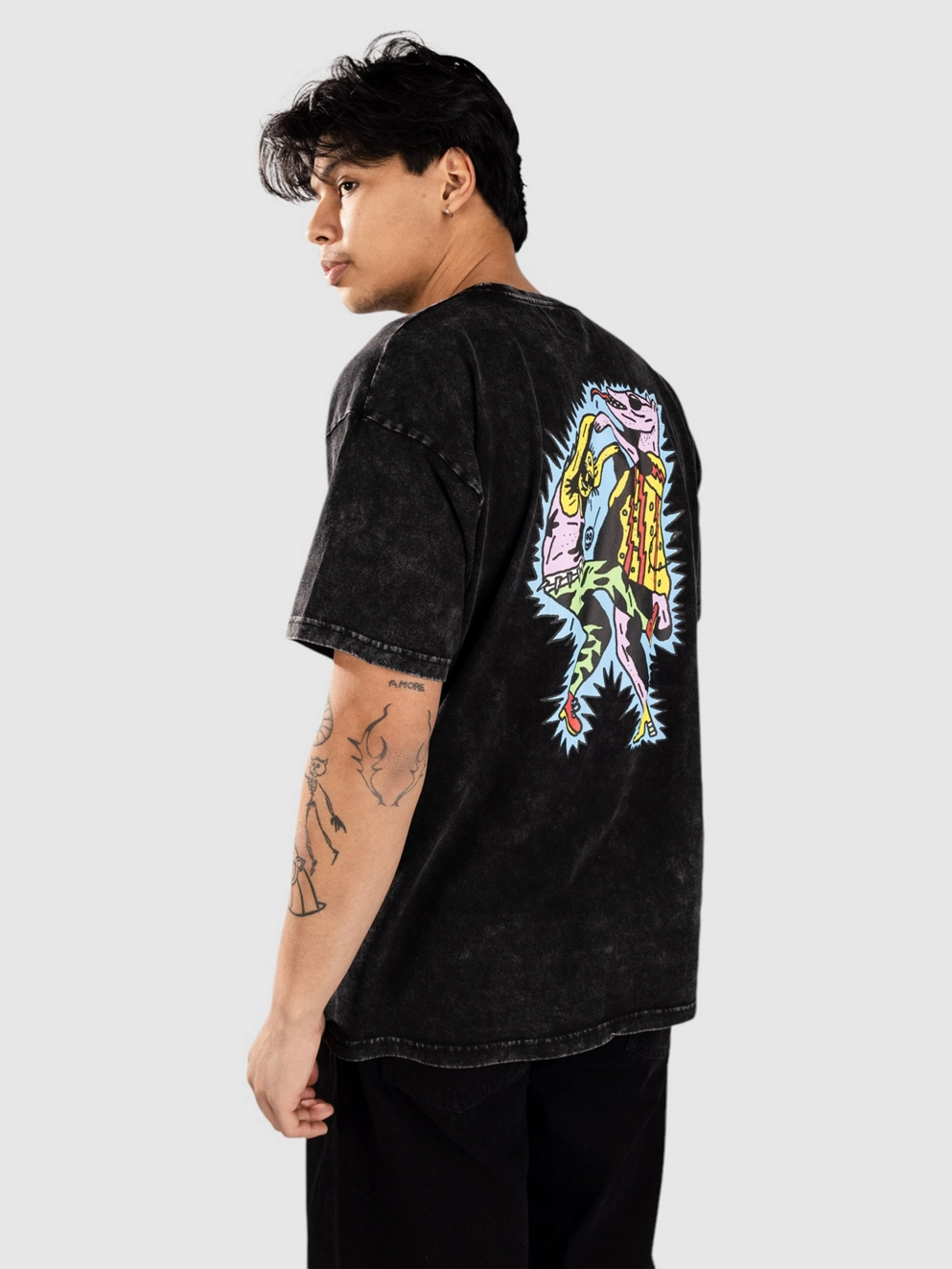 Volcom Fa Bob Mollema 1 T-Shirt light acid black