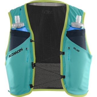 S/LAB Sense Pro 6 LTD Set Laufrucksack Aruba Blue / Sunny Lime