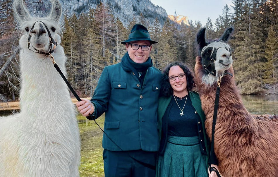 Alpaka Wanderung für 2 Tragöß