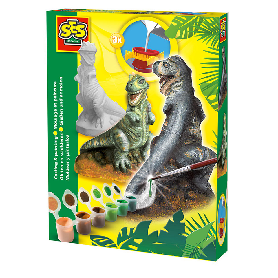 SES Creative gips gieten T-rex