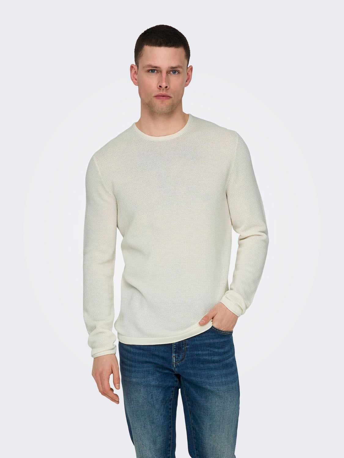 ONSPANTER Pullover Cloud Dancer