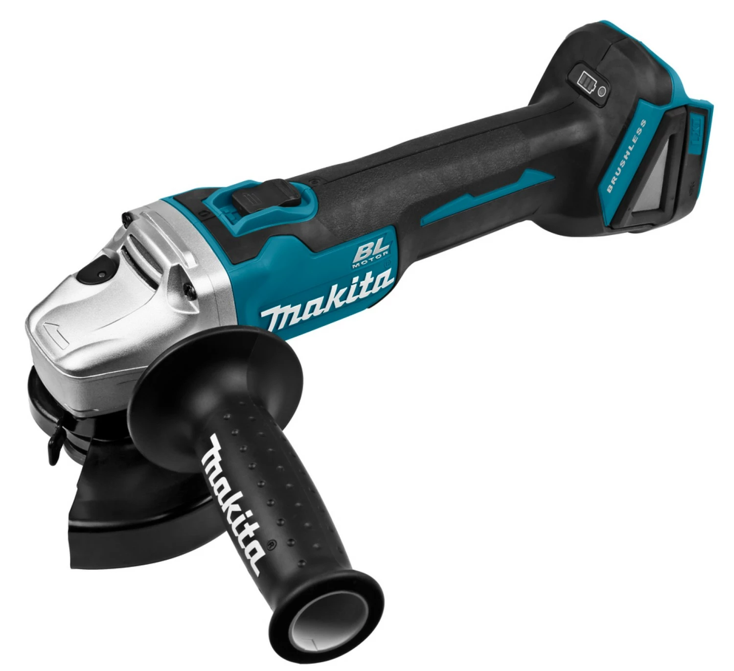 Makita DGA504Z 18V Li-Ion Accu haakse slijper body - 125mm - koolborstelloos