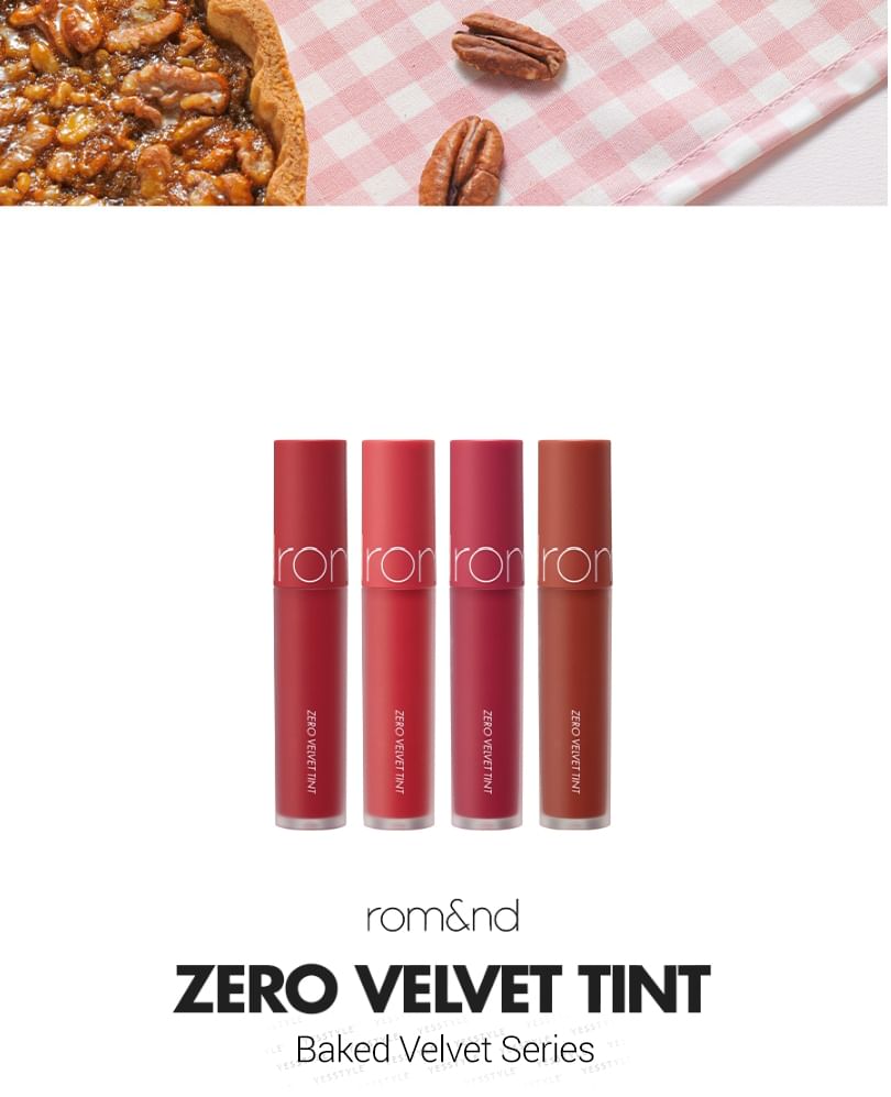 romand - Zero Velvet Tint Baked Velvet Serie - 4 Kleuren