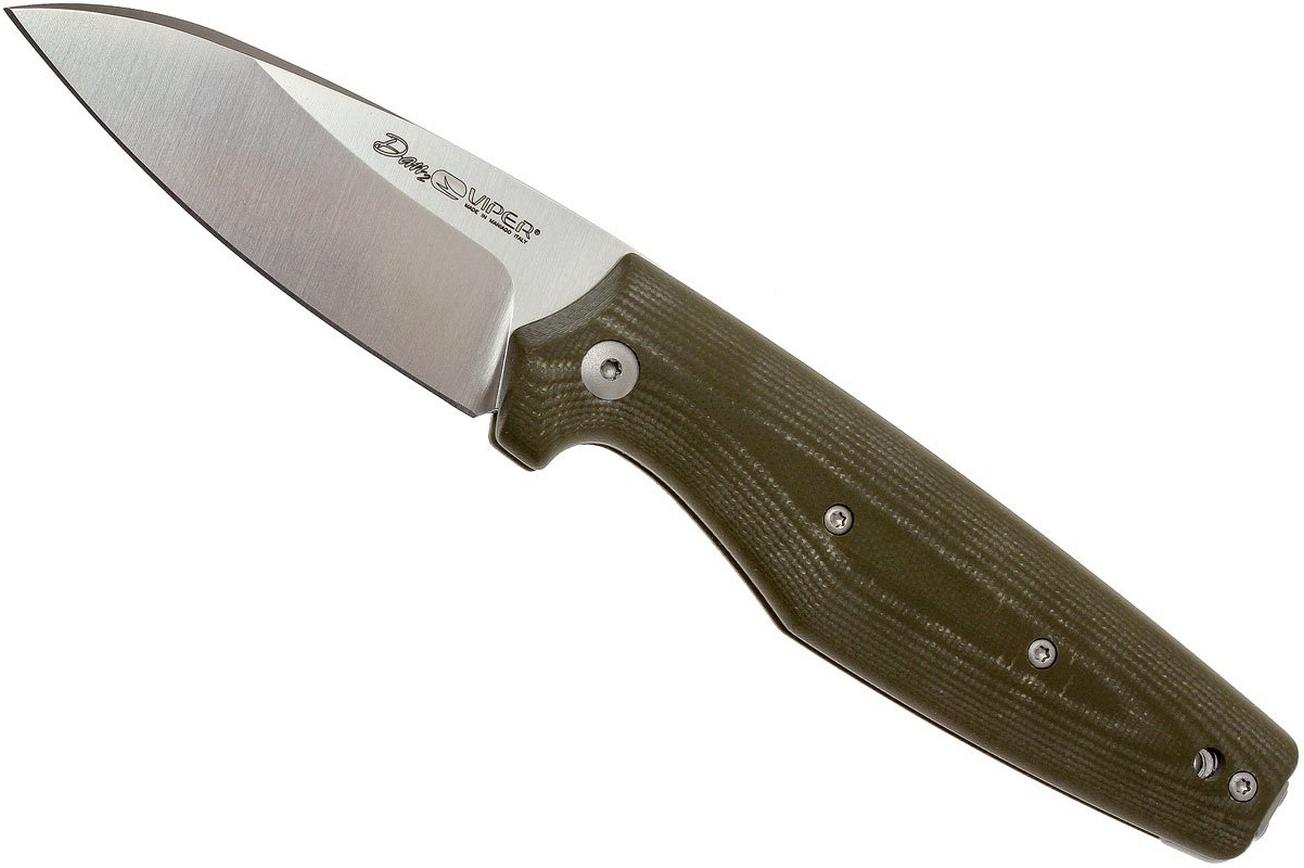 Viper Dan 2 5930GGR Green G10 N690, sheepfoot